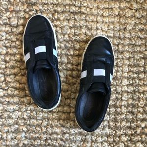 Black Slip on Sneakers
